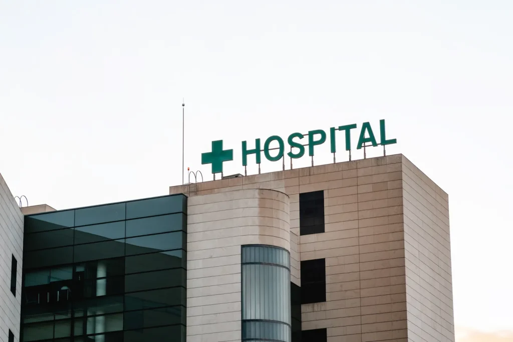 HIPPA compliance hospital building
